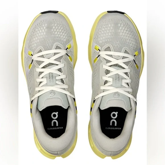 On Women's Cloudsurfer 2 Running Shoes size 9 NIB Grey/Lime color - Picture 2 of 6